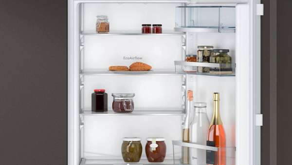 Neff KI5862FE0 N50 Einbau Kühl-Gefrierkombination, Nischenhöhe: 177,2cm, 269L, Festtürtechnik, LED Beleuchtung, Fresh Safe